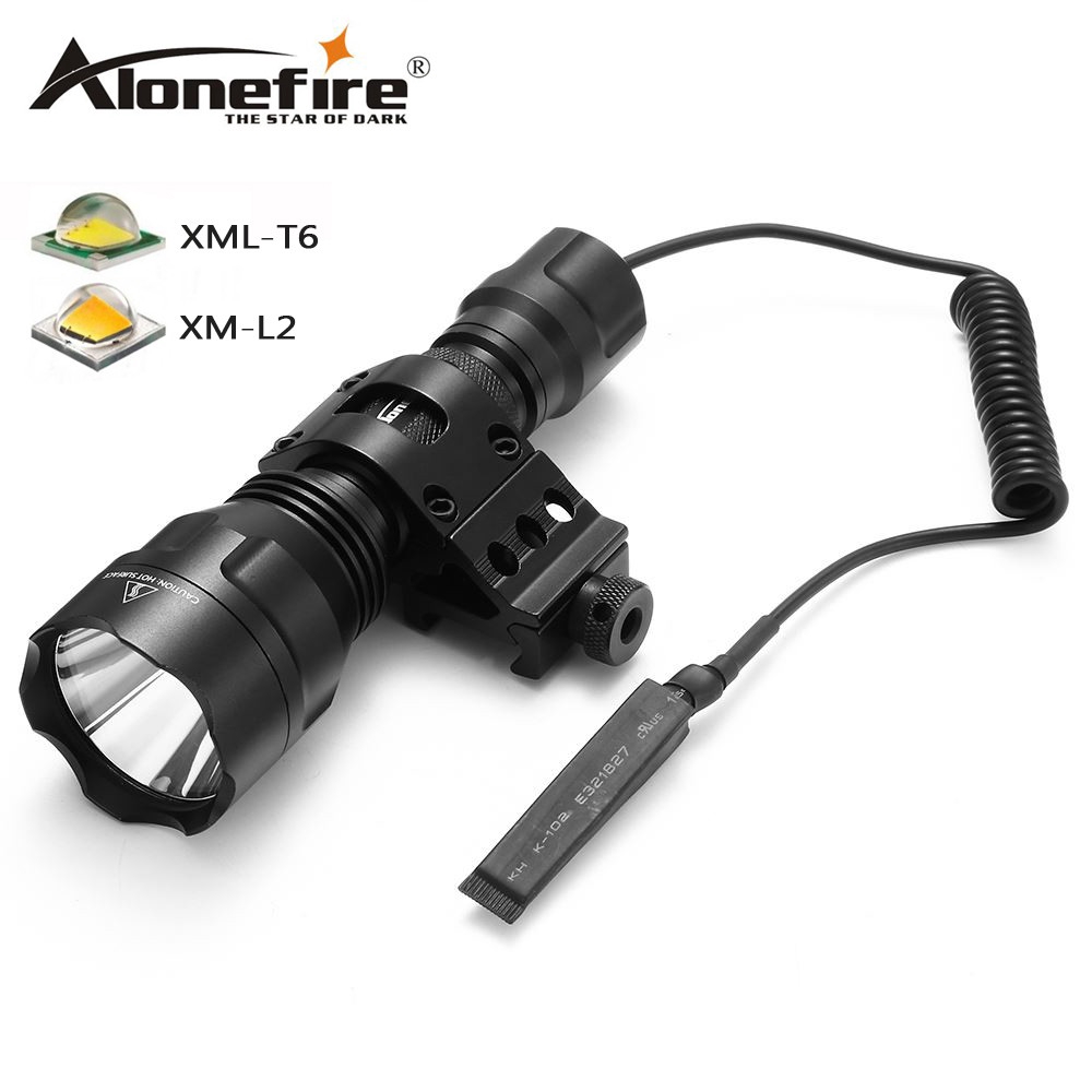 Đèn Pin Từ Hợp Kim Nhôm Alonefire C8S Cree Xml T6 L2 Led 20mm