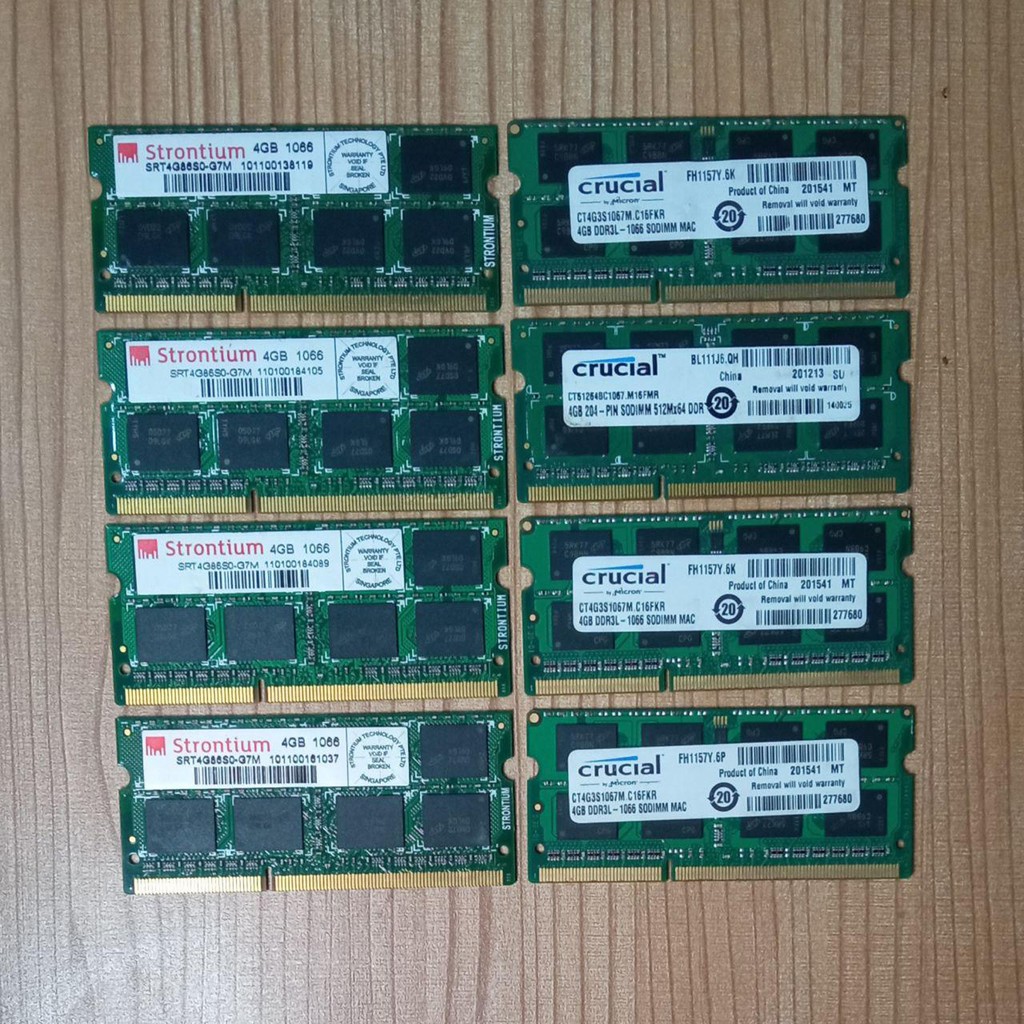 Bộ Nhớ 4gb Ddr3 Pc3 8500 / 1066 Chất Lượng Cao