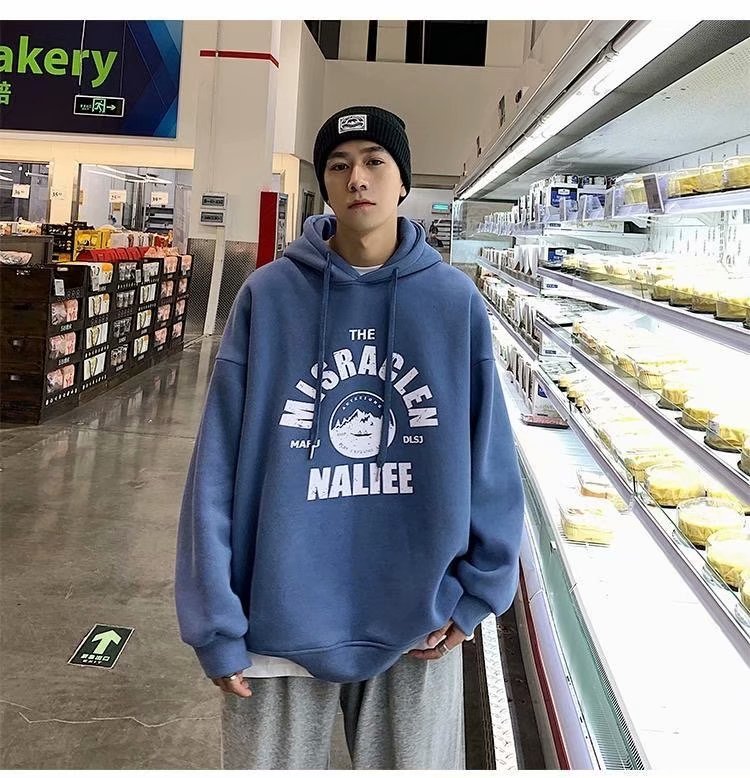 Áo hoodie dáng rộng tay dài in hình họa tiết thời trang gồm 3 màu sắc | BigBuy360 - bigbuy360.vn