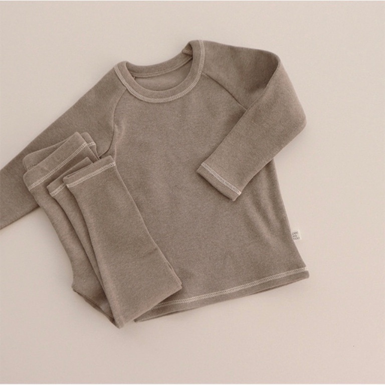 Bộ áo liền quần tay dài màu sắc dễ thương cho bé