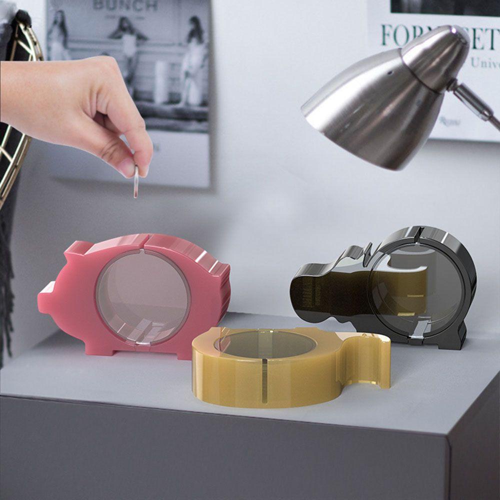 FOREVER Khuôn Silicone Làm Hộp Đựng Tiền Tiết Kiệm Hình Động Vật Đáng Yêu