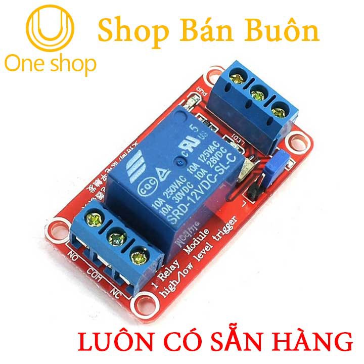 Sản phẩm MODULE Relay 12VDC 1 Kênh H/L