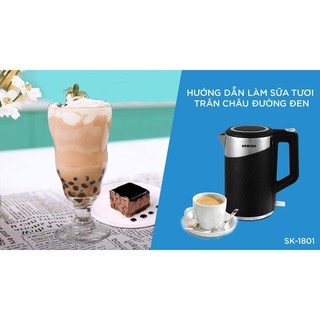 [Oder] - Ấm đun nước siêu tốc Asanzo SK-1801
