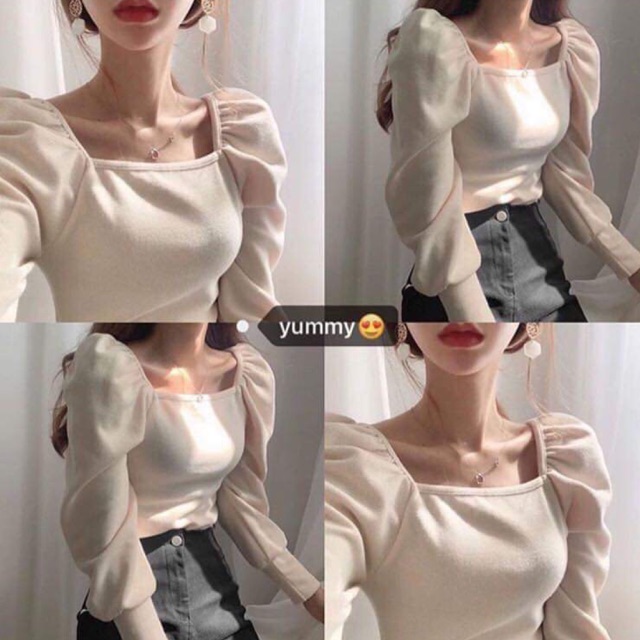 ÁO TAY BỒNG CÔNG TÚA ☁️