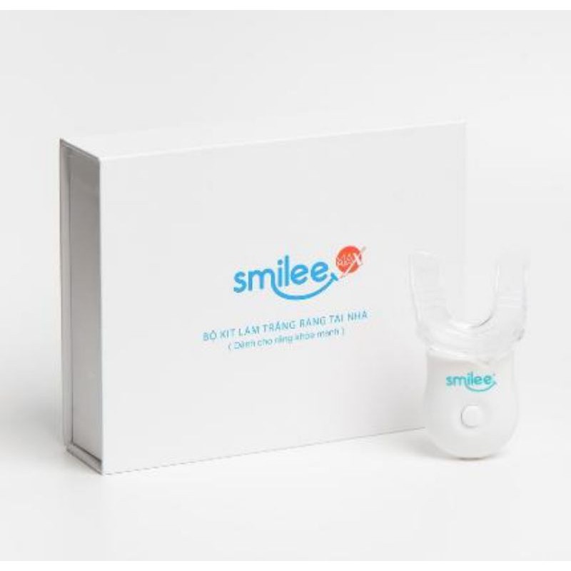 Bộ kit tẩy trắng răng Smilee - Tự làm trắng răng tại nhà chỉ 20 phút - Nhập khẩu Mỹ | Smilee