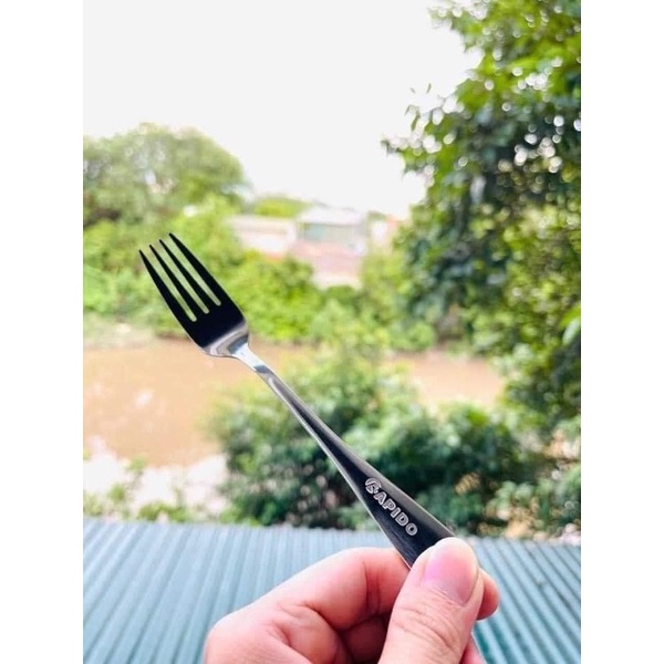 Bộ thài dĩa rapido inox 304