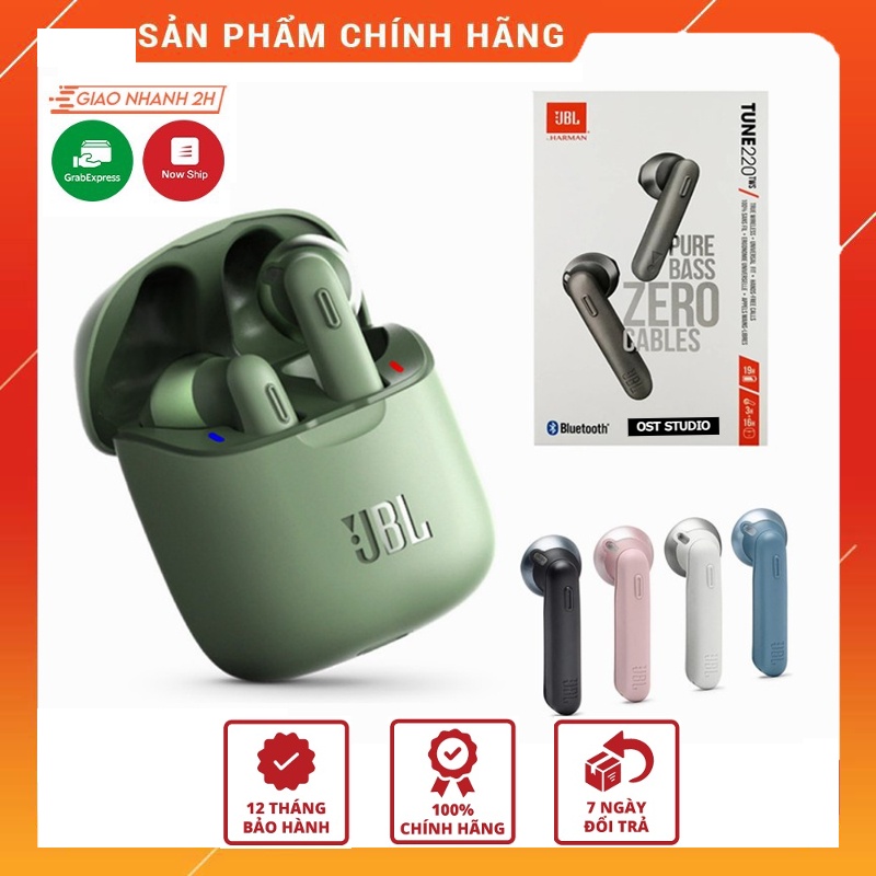 Tai Nghe Bluetooth Không Dây Tune 220 TWS, Tai Nghe nhét tai bản Quốc Tế đỉnh cao chống ồn dùng cho IOS Và Android