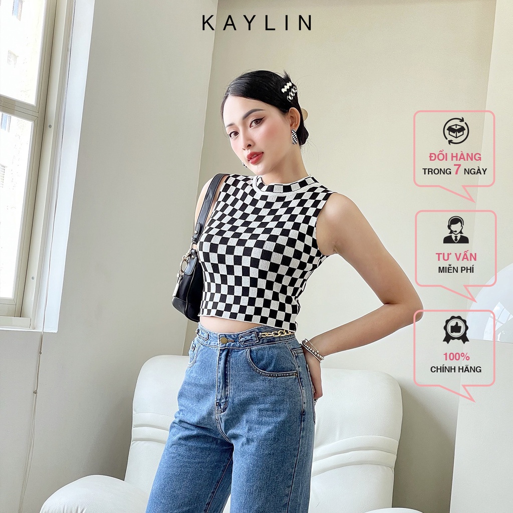 Áo sát nách croptop N1686 - KAYLIN