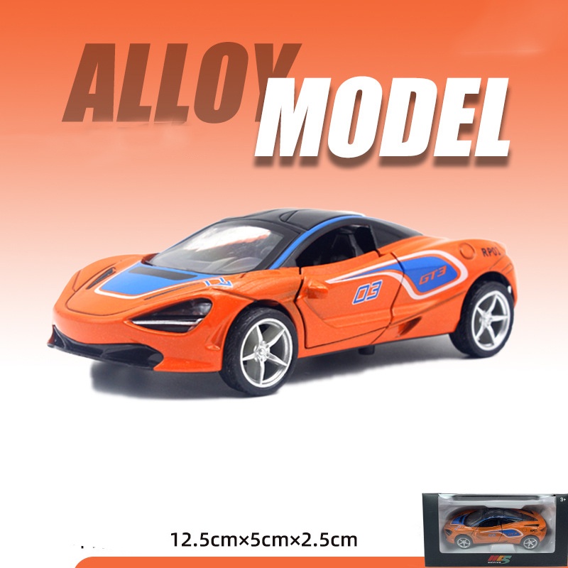 Mô hình xe thể thao Racing cho bé Racing tỷ lệ 1:36