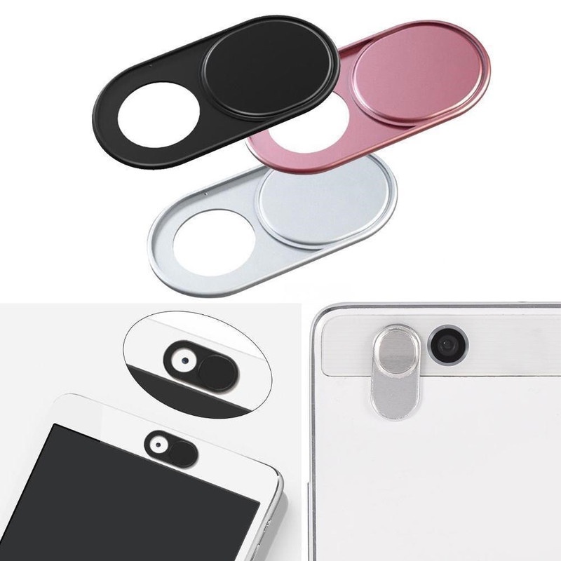 Miếng Dán Bảo Vệ Camera Bằng Kim Loại Dạng Trượt Cho PC/Laptop