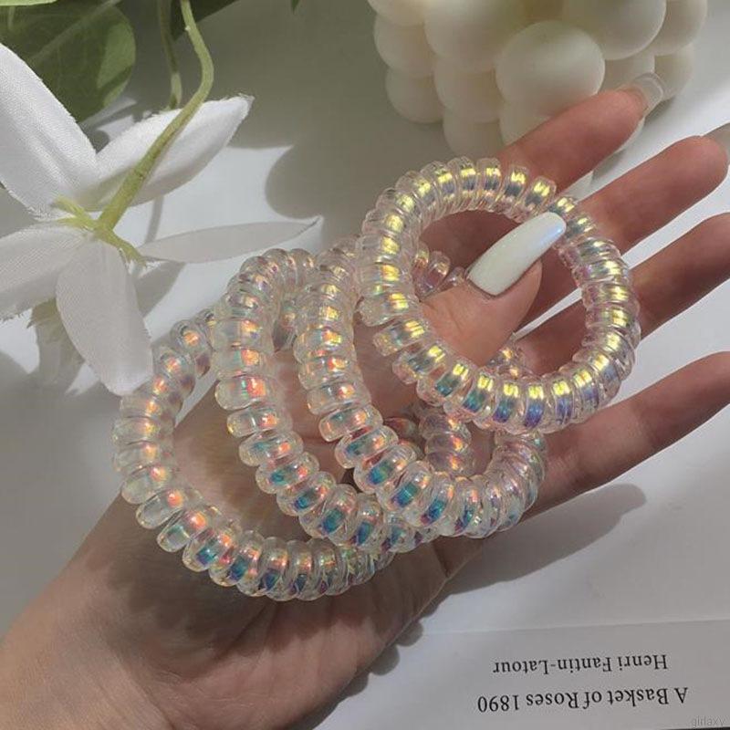 Dây buộc tóc trong suốt thời trang hàn quốc xinh xắn dành cho nữ