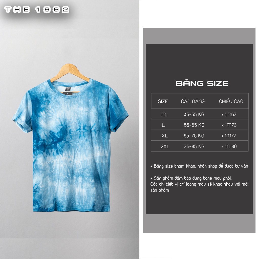 Áo phông loang cotton Áo thun phối màu THE 1992 | BigBuy360 - bigbuy360.vn