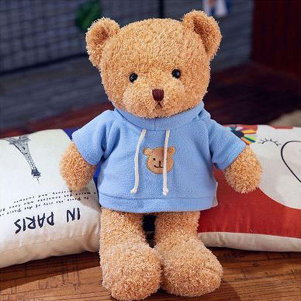 Gấu Nhồi Bông DARNELL Mặc Áo Len Mềm Mại Nhiều Màu Sắc Dễ Thương