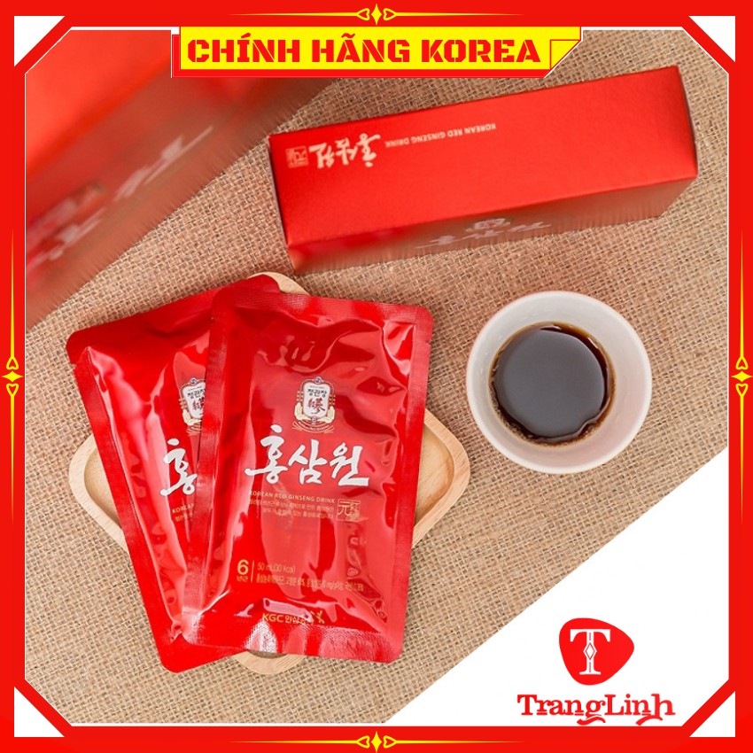 Nước hồng sâm KGC chính phủ, hộp 30 gói - Nước sâm Won Cheong Kwan Jang - tranglinhkorea