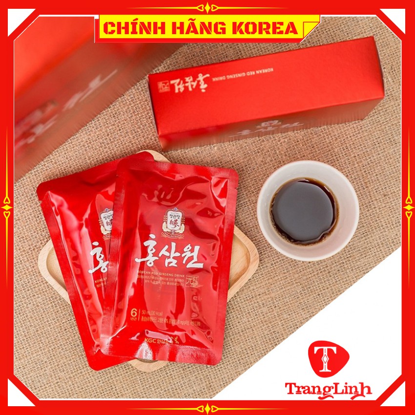 Nước hồng sâm KGC chính phủ hàn quốc Cheong Kwan Jang hộp 30 gói, tranglinhkorea