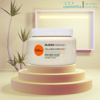 Kem ủ tóc phục hồi siêu mượt Olexrs Hair Salon Collagen Complex 500ml