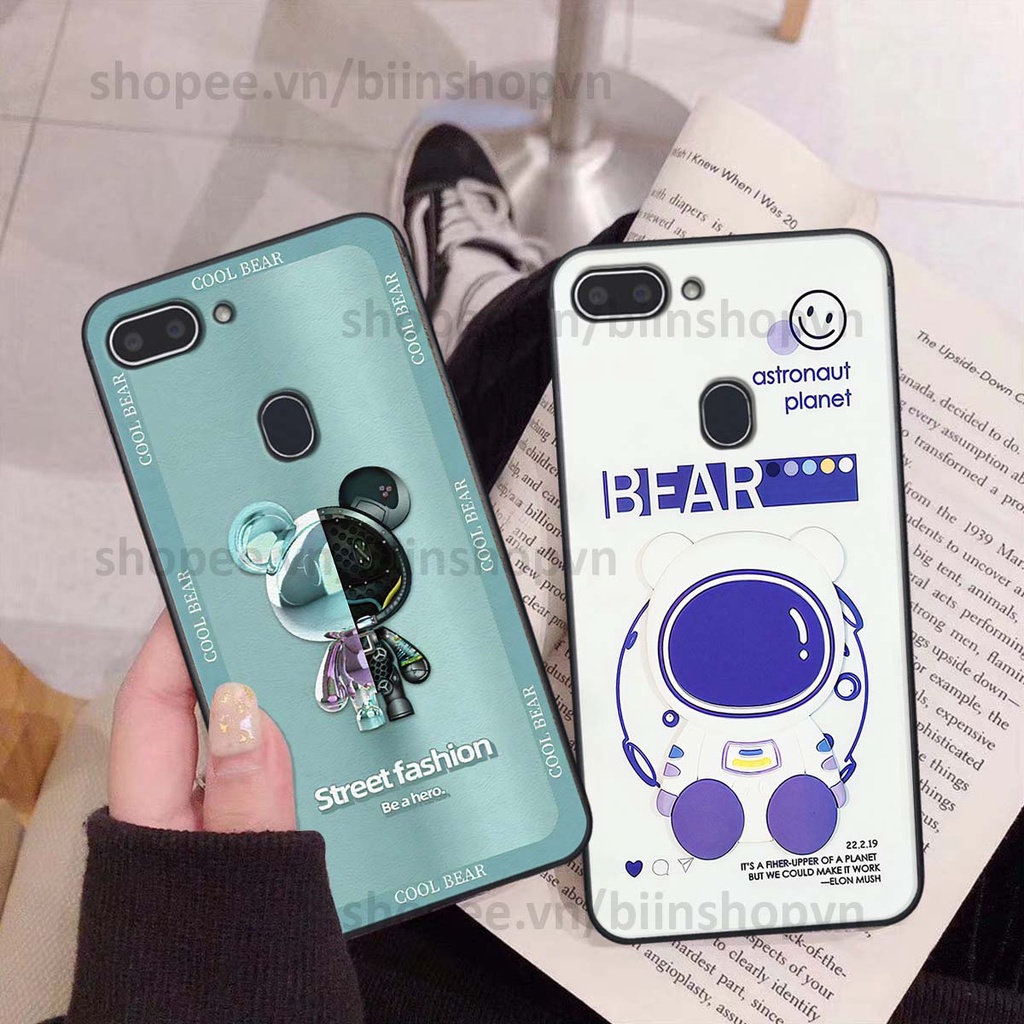 Ốp Realme 1 / 2 hình gấu bear brick đẹp độc lạ, thời trang, cá tính