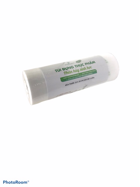 Túi đựng thực phảm 20cm x 30cm x0,5Kg - tự huỷ sinh học Star World