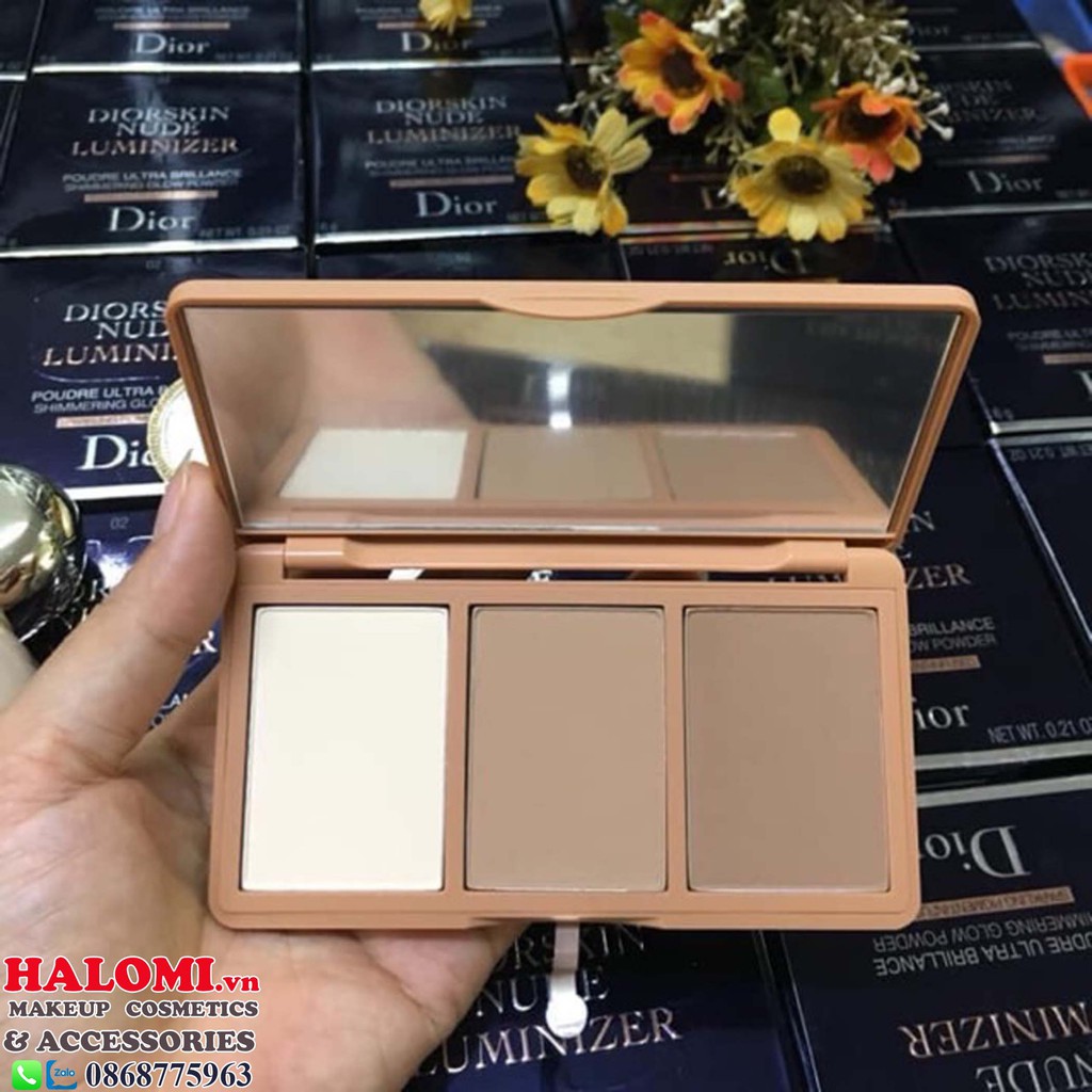  PHẤN TẠO KHỐI 3CE FACE CONTOUR TUNING PALETTE 3 ô chuẩn Hàn | BigBuy360 - bigbuy360.vn