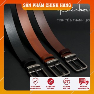[ DA THẬT- BÁN CHẠY NHẤT ] Thắt lưng nam/Thắt lưng da thật Rainbow 001