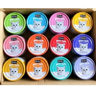 Kitcat Pate sữa dê cho mèo