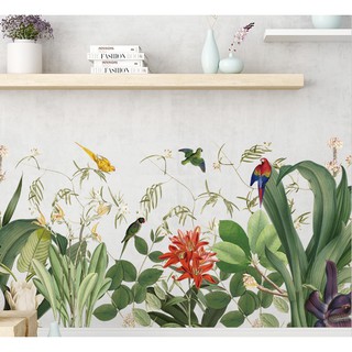 Decal giấy dán tường [MẪU MỚI] Decan Hoa dại