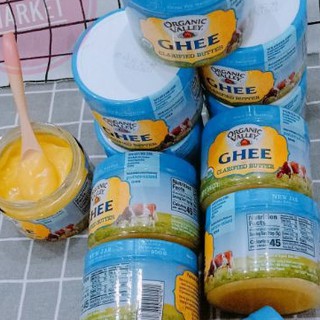 Bơ ghee hữu cơ organic valley 212g