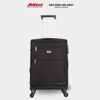 Vali du lịch vải cao cấp chất llệu trượt nước tốt màu sắc thời trang nổi bật size 20 inch MITI VL51911B