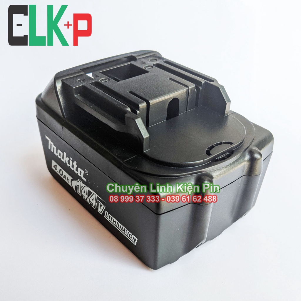 [ 14 2H T ] Bộ vỏ Makita 14.4V 4.0AH mẫu mới chứa 10 cell 18650 - Không mạch- KÈM KẼM( BL 64_73 )