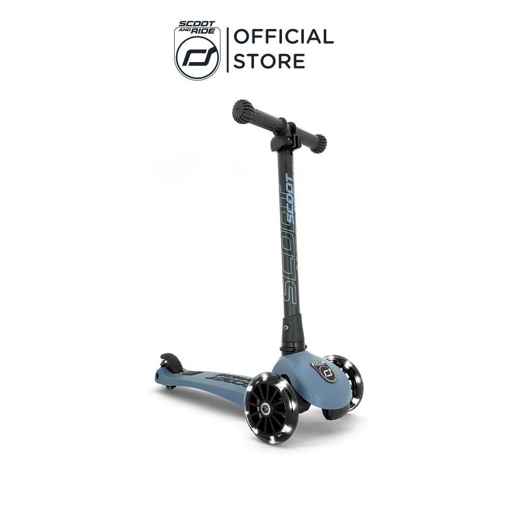 Xe scooter trẻ em Scoot and Ride Highwaykick 3 LED (Steel)