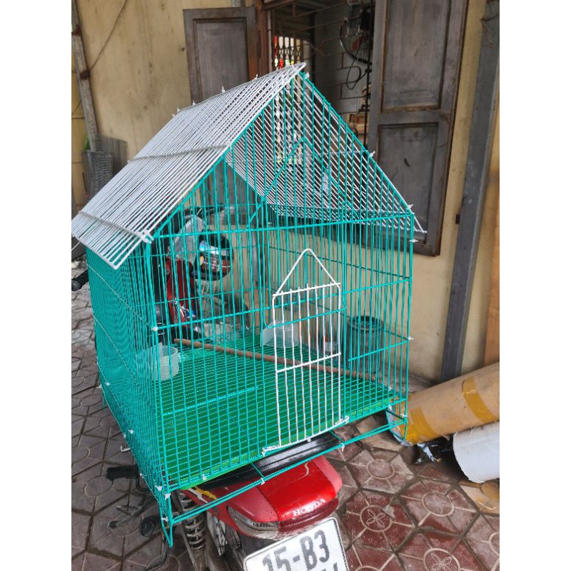 Lồng tĩnh điện, chuồng gà tre, chim cảnh, thỏ, mèo, sóc.kèm khay nhựa