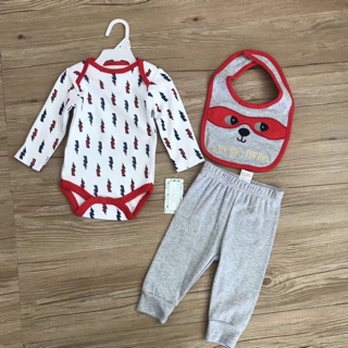 Set body 3 món bé trai bé gái