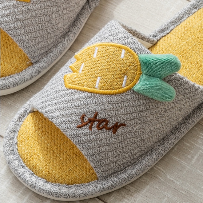 Dép Bông Đi Trong Nhà, Dép Đi Văn Phòng Siêu Dễ Thương