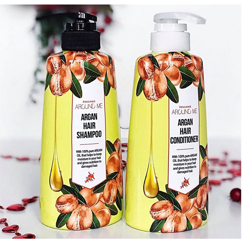 Dầu Xả Cho Tóc Dầu Around Me Argan Hair Conditioner 500ML