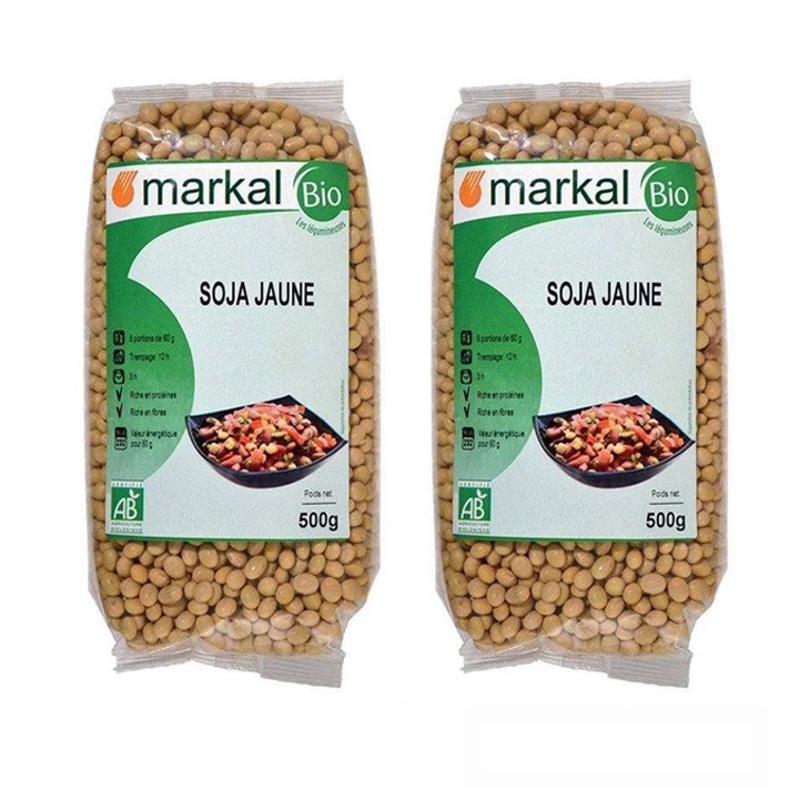 Hạt đậu nành hữu cơ Markal 500g