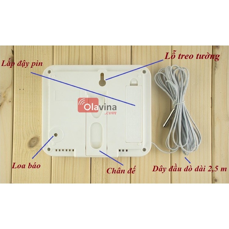 Nhiệt ẩm kế điện tử JR900A hàng chính hãng