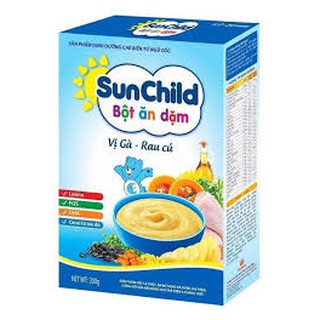 Sunchild Bột ăn dặm dành cho bé tập ăn.....