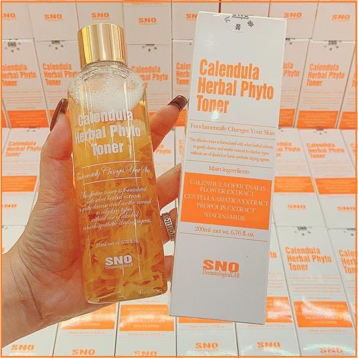 Toner Hoa Cúc SNO Calendula Herbal Phyto Toner 200ml