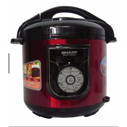 Nồi Áp Suất Điện Sharp KS-226- 6L-nồi hầm ,ninh ,nấu cơm đa năng hàng chính hãng bảo hành 12 tháng