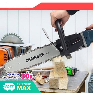Lưỡi cưa mini, lam xích cưa, lưỡi cưa xích gắn máy mài, máy cắt lắp vào máy mài để tạo thành máy cưa gỗ