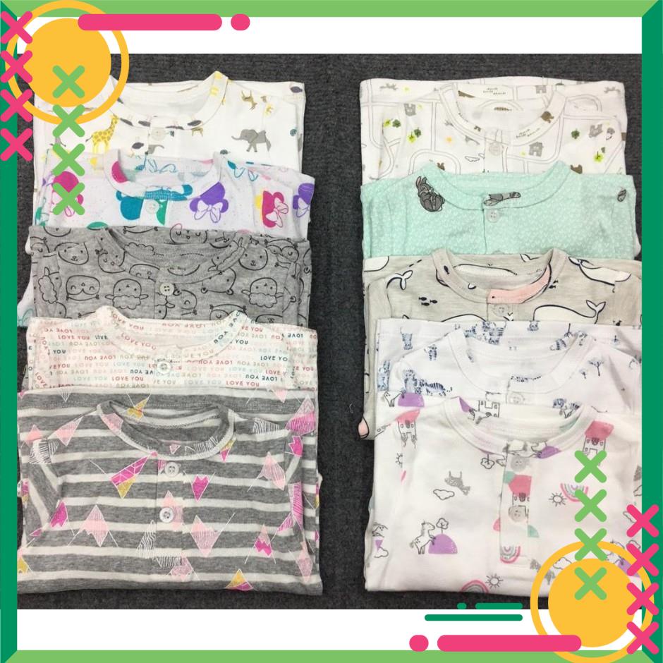 Thu Đông: Bộ Sơ Sinh Dài Tay Cúc Ngực BSSBTBG01 Thương Hiệu Litibaby size 6M - 36M, dành cho bạn từ 5kg đến 16kg