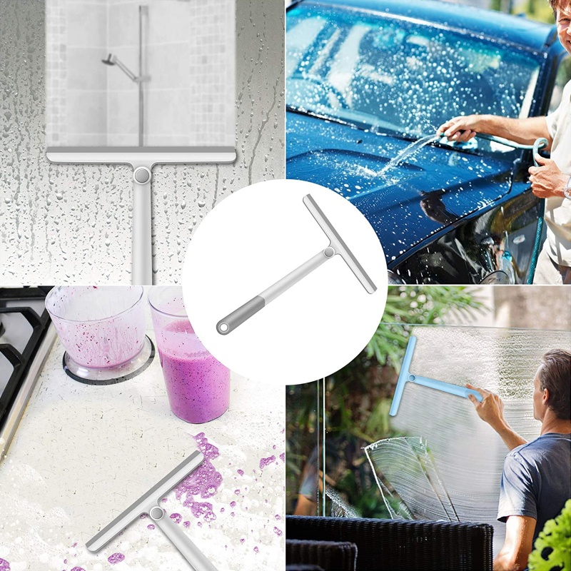 Dụng Cụ Gạt Nước Vệ Sinh Cửa Kính Tiện Lợi