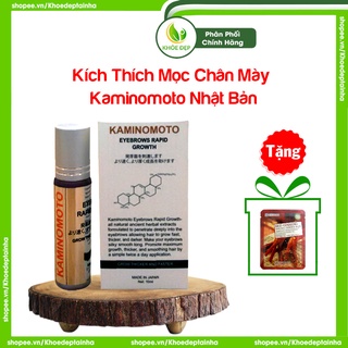 Serum mọc lông mày, dưỡng mày, serum hỗ trợ mọc lông mày KAMINOMOTO chính hãng