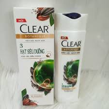 Dầu gội CLEAR Botanique 3 Hạt Siêu Dưỡng 180g