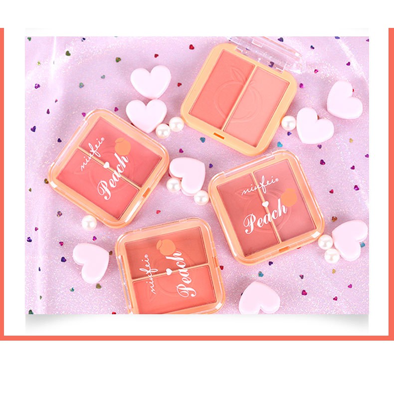 Má hồng MINFEI 2 mầu hợp chất quả đào | BigBuy360 - bigbuy360.vn