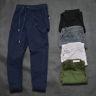 Quần Jogger Nam Nữ Kaki Nam thời trang cao cấp QC  [Xanh đen]