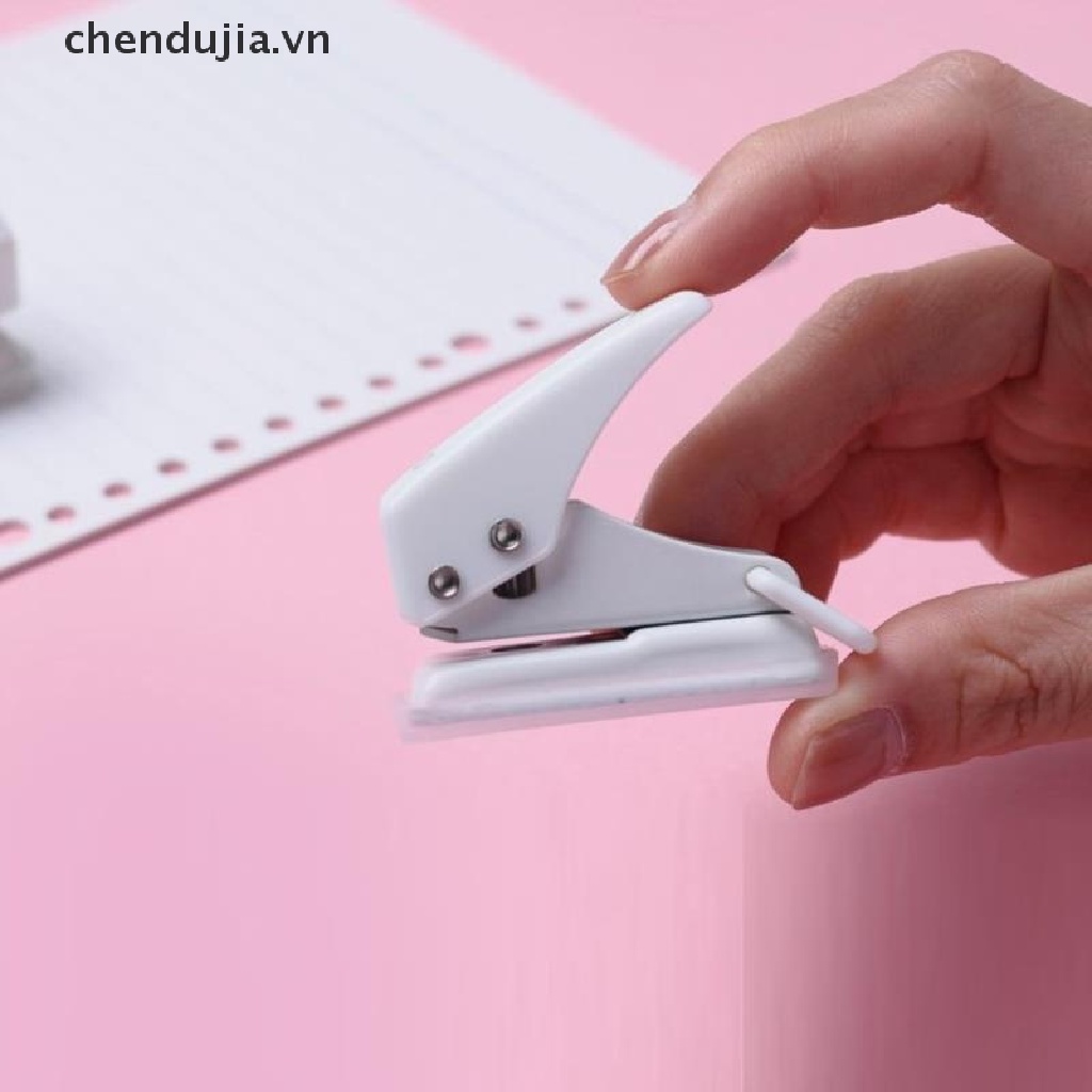 Dụng cụ đục lỗ giấy cỡ nhỏ tiện lợi làm sổ kế hoạch