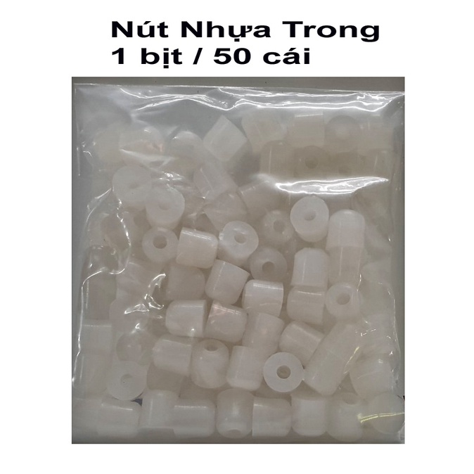 Nút Nhựa Sạc Gas mini 1 bịt / 50 cái
