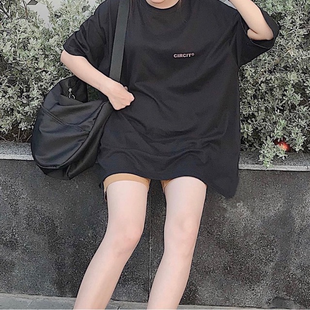 Áo Thun cotton cao cấp Boin store, Áo phông tay lỡ CIRCIT phản quang unisex nam nữ _ hình thật