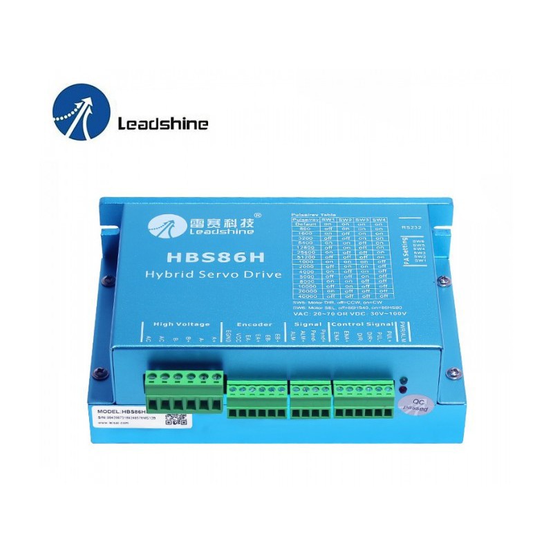 Bộ động cơ Hybrid Servo Leadshine 4.5Nm 86CME45-1000 và Driver HBS86H hỗ trợ kĩ thuật trọn đời